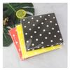 Yellow Red Black Polka Dot Paper Napkins 60count, Decorative Dinner Luncheon Napkins for Party Events, folded 6.5 x 6.5, unfolded 13 x 13 view 3
