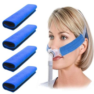 4-Packs CPAP strap covers, Soft Fleece CPAP strap comfort pads, CPAP face pads, Comfortable CPAP supplies for CPAP mask, CPAP accessories for sleep apnea mask, CPAP pads, comfort supply for CPAP