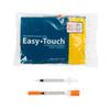 EasyTouch U-100 Insulin Syringe with Needle, 31G 0.5cc 5/16-Inch (8mm), Box of 100 view 2