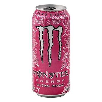 Monster Energy Ultra Zero Sugar Energy Drinks 16 ounce cans (Ultra Fiesta, 6 Cans)