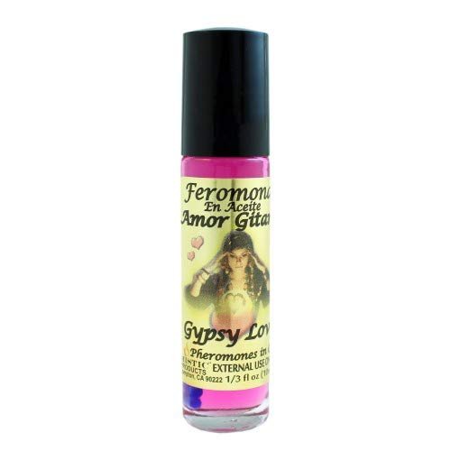 12 PIECES BRYBRADAN GYPSY LOVE/AMOR GITANO PHEROMONE OIL/ROLL-ON BOTTLE 1/3 OZ 10ML