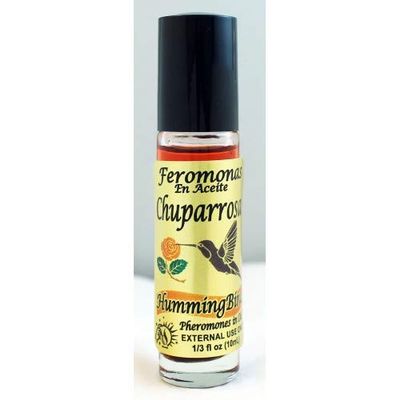 12 PIECES BRYBRADAN HUMMINGBIRD/CHUPARROSA PHEROMONE OIL/ROLL-ON BOTTLE 1/3 OZ 10ML