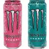 Monster Energy Ultra Fiesta & Ultra Rosa 16 ounce cans (2 Flavor Pack, 4 Cans) view 1