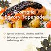 Casablanca Market Black Olives Tapenade Spread All Natural Olive Tapenade Black Olive Spread Gluten Free Olives Non GMO Vegan Plant Based - No Preservatives or Added Sugars (eBook included) view 3
