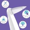 Kleo Baby Dental Pick, Safe and Soft for Teeth Cleaning, Medical Grade Silicone Toothpick for Children, Kids Flossing Tool, Can Be Sterilized by Boiling Water or Dishwasher. view 2