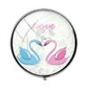 Beautiful Animal Swan Lovers Pill Box - Charm Pill Box - Glass Candy Box Art Photo Jewelry Birthday Festival Gift Beautiful Gift view 1