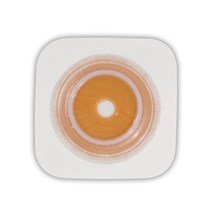 ConvaTec 125269 SUR-FIT Natura Two-Piece Stomahesive Skin Barrier with Tape Collar, Pre-Cut, Flexible, Tan, 1-3/4" Flange, 3/4" Stoma Opening, Pack of 10