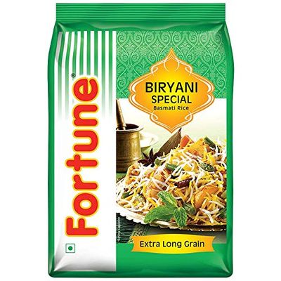 DANVIN Fortune Basmati Rice - Biryani Special, 1 kg Pouch
