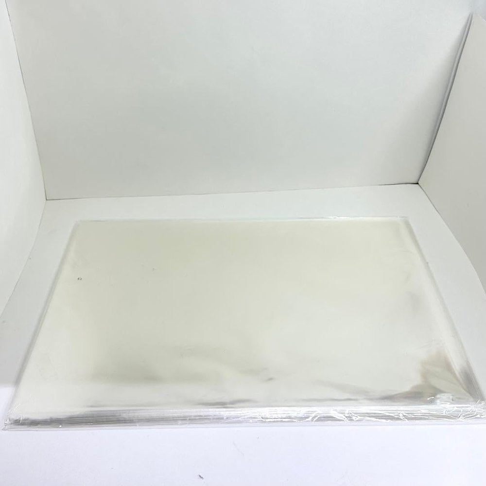 14" x 20" Clear Cellophane gift wrapping bags (100 Pieces)