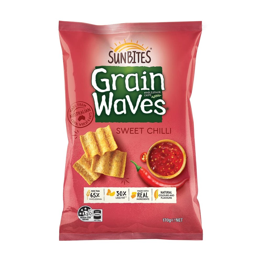 Grainwaves Sweet Chilli 170g