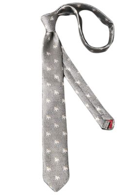 Andongnywell Animal Pattern Ties Animal Neckties Woven Polyester Ties for Men Party Wedding Necktie (Multicolor 14,One Size)