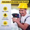 12 Pair Moldable Earplugs Silicone - Small Wax Ear Plugs for Sleeping Noise Cancelling Sound Blocking Snoring in 2 Plastic Cases - Gel Ear Plugs for Swimming Pool Waterproof Kids Women Swimmer Water view 3