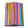100 Pcs Colorful Plastic Long Flexible Straws.(0.23''diameter and 10.2"long) view 1