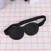 Beaupretty Funny Eye Mask Eyeshade 3D Sleep Mask Sleeping Mask Blindfolds with Funny Eyes Glasses Eye Covers for Plane Travel Nap Night Sleeping view 4