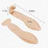 2020 New Shoe Insoles, Sponge Shoes Pads with High Heel Inserts for Loose Shoes, Metatarsal/Arch Pain, Foot Pain, Heel Sore and Spurs (Women 4.5-9.5) view 4