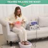 veicomtech Ionic Detox Foot Bath Machine, Foot Detox Machine Ionic Detox Foot SPA System with Wrist Strap, Far Infrared Waistbelt and Array As Holiday Gift view 4