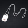 BBX JEWELRY Custom Medical Alert Necklace ID Pendant for Men Free Engraving view 4