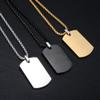 BBX JEWELRY First Alert Medical ID Necklace for Men Free Engraving Stainless Steel Medical Alert Necklace view 4