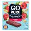 GO PURE Raspberry Fruit & Oat Bars, 140 GR view 4