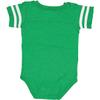 inktastic You Had Me At Grilled Cheese Sandwich Baby Bodysuit Newborn Football Green and White 3a6a1 view 2