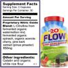 The20: Flow - Nitric Oxide Supplement - 60 Capsules - L-Citrulline from Organic Watermelon, Organic Spinach, and Organic Acerola Cherries - for Heart, Brain, and Overall Health - No Gluten view 2