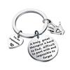 AKTAP Massage Therapy Gift Keychain Massage Therapist Appreciation Gifts With Healing Hand Charm Therapy School Student Gift view 1