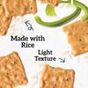 Good Thins Garden Veggie Rice Snacks Gluten Free Crackers, Snack Crackers, 3.5 oz view 4