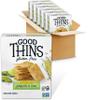 Good Thins Jalapeo & Lime Corn & Rice Snacks Gluten Free Crackers, Bulk Snack Crackers, 6 - 3.5 oz Boxes view 1
