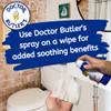 Doctor Butler's Natural Wipes with Hemorrhoid Spray Medicated Treatment Bundle, Hemorrhoid Treatment to Helps with Itch Relief and Swelling view 3
