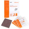 Silver Calcium Alginate Wound Dressing Pad, 4x5 Patch, High Absorbency Non-Stick Ag Gauze for Pressure Ulcer,Bed Sore,Leg Sore,Diabetic Foot Ulcer, 5 Packs view 1