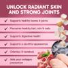 Clinical Effects Multi-Collagen Powder - Collagen Dietary Supplement - 8oz - 30 Servings - 5 Types of Quality-Sourced Multi-Collagen to Support Joint, Bone, Skin and Nail Health - Fast Absorption view 3