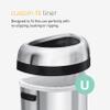 simplehuman Code U 100 Count, Dispenser Pack Custom Fit Liners, Drawstring Trash Bags, 55 Liter / 14.5 Gallon, White view 4