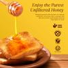 100% Authentic, USA - Made Raw Unfiltered Honey, Pure Southern Honey [ 2 lb] - Unheated - Non - GMO, No Additives, All - Natural Sweetener- Squeeze Bottle With Flip Top view 4