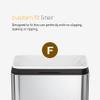 simplehuman Code F 100 Count, Dispenser Pack Custom Fit Liners, Drawstring Trash Bags, 25-30 Liter / 6.6-8 Gallon, White view 4