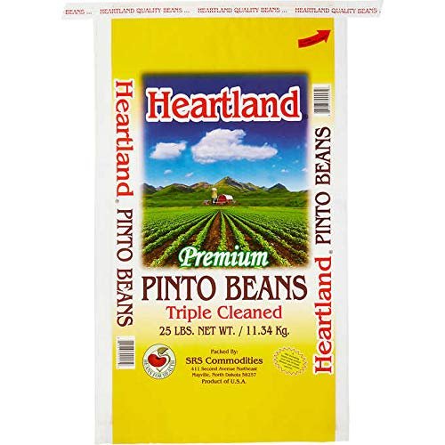 Heartland Premium Quality Pinto Beans, Triple Cleaned, 25 lbs