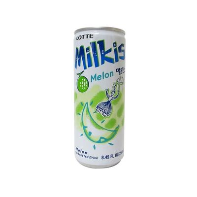 MILKIS Variety Flavor Set; Total 18 Cans(1 Can=250ml, 8.45 FL Oz) , 6 Original + 6 Strawberry + 6 Melon