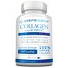 Approved Science Collagen Pills - Absorbable Marine Collagen Types I and III - 60 Tablets - Healthy Hair and Skin - Vitamin C, Sodium, and Bioperine for Fast Results - Non-GMO, Made in USA view 1