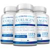 Approved Science Collagen Pills - Absorbable Marine Collagen Types I and III - 180 Tablets - Healthy Hair and Skin - Vitamin C, Sodium, and Bioperine for Fast Results - Non-GMO, Made in USA view 1