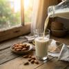 Califia Farms - Unsweetened Vanilla Almond Milk, 32 Oz (Pack of 6), Dairy Free, Vegan, Plant Based, Keto, Shelf Stable, Vegan, Gluten Free, Non GMO, Sugar Free, High Calcium, Smoothie view 4