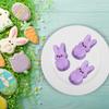 Needzo Purple Easter Bunny Marshmallow Candy, 3 Ounce (Pack of 2) view 3