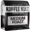 Koffee Kult Medium Roast Coffee Beans - Whole Bean - Smooth, Balanced Flavor - Smooth and Flavorful 100% Arabica Beans - 12oz Resealable Bag view 1