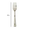 DecorFest Plastic Mini Forks 24pc/bag - Silver view 2