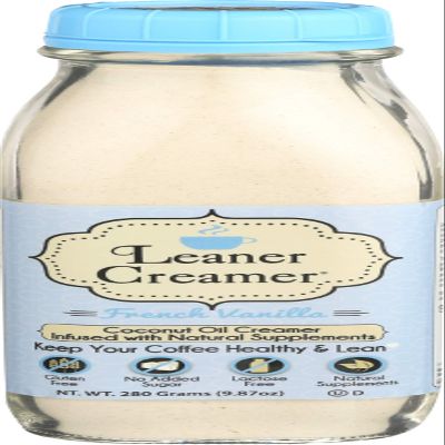 Leaner Creamer French Vanilla Coconut Creamer, 9.87 OZ