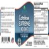 Best Earth Naturals Catalase Extreme Supplement 10,000 with Saw Palmetto, Biotin, Fo-Ti, PABA - Hair Supplements for Strong Hair - 60 Capsules (30-Day Supply) view 2