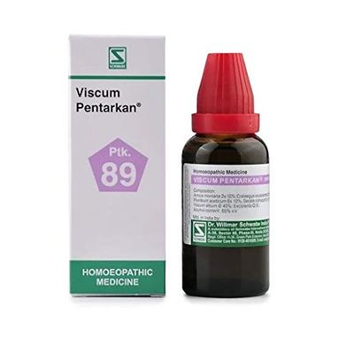 Dr Willmar Schwabe India Homoeopathic Viscum Pentarkan (30ml) (Ptk. 89) - by shopworld2