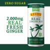 Reed's Zero Sugar Real Ginger Ale, Natural Ginger Ale Made with Real Ginger (24pk- 12oz Slim Cans) view 3