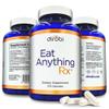 Dirobi Eat Anything Xylose Isomerase Fructose Malabsorption Enzymes, FODMAP Supplement, Digestive Enzymes for Better Lactose, Fat, Protein & Carbohydrate Digestion Gas & Bloating Relief 120 Capsules view 1