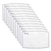 12 PCS PM2.5 Activated Carbon Face Mask Filter for Adults, Replaceable Mouth Respirator Filter to Anti Haze Dustproof Air Pollution Germ view 1