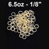100x Dental Orthodontics Elastic Teeth Rubber Bands for Braces 6.5oz Force 1/8" view 1