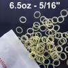 100x Dental Orthodontics Elastic Teeth Rubber Bands for Braces 6.5oz Force 5/16" view 1